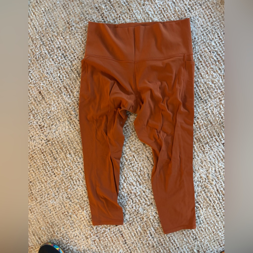 Rust Athleta Leggings
